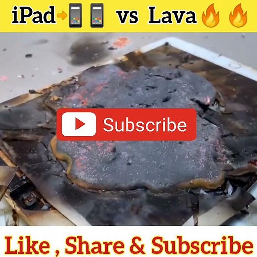 iPad📲 vs Lava🔥 क्या हुआ ऐसा 😱😱? #shorts