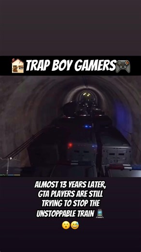 Amost 13 Years Later GTA Players Are Still Trying To Stop The Unstoppable Train 🚊😮😅