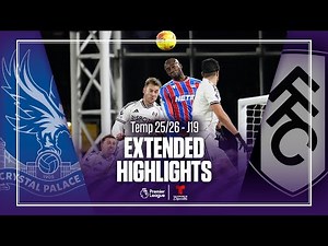 Crystal Palace vs. Fulham | Highlights Premier League | Jornada 19 | Telemundo Deportes