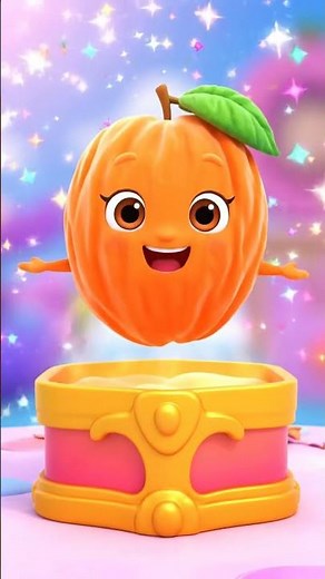 Magical Dried Apricot | Learn Colors for Kids | I Am Orange! 🍊✨
