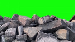 Download Green screen, stone, green screen of stone for free