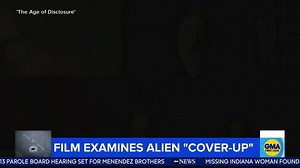 6.8K views · 50 reactions | FILM EXAMINES ALIEN "COVER-UP": An explosive new documentary, 'Age of Disclosure,' sets out to prove that aliens are real and the government is covering it up. The film features dozens of U.S. officials sharing their accounts. ABC's Andrew Dymburt reports. | World News Now | Facebook