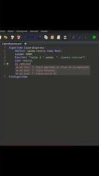 Crea tu propio CAJERO AUTOMÁTICO en PSeInt #pseint #software #coding