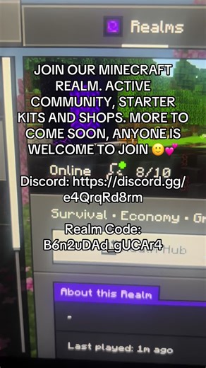 #minecraft #smp #minecraftrealms #gamming #pvp | Minecraft Realms