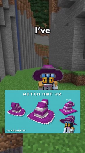 Custom Witch Hat in Minecraft | Hat Mod Tutorial