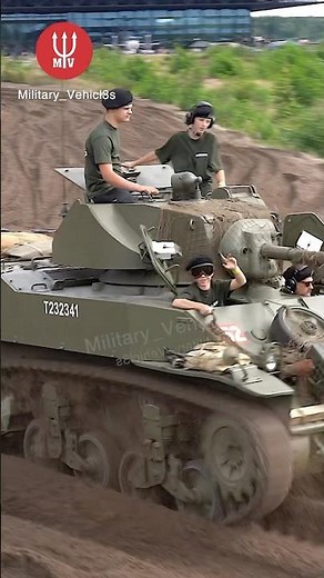 Stuart M5A1 Offroad 💥 🔥 #light #lighttank #tank #military #vehicles #ww2 #wwii #wot #army #combat