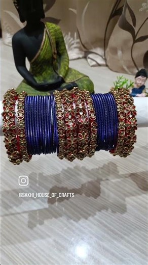 Bridal set bangles. customised bangles for mom and daughter. matching bangles for their costume.