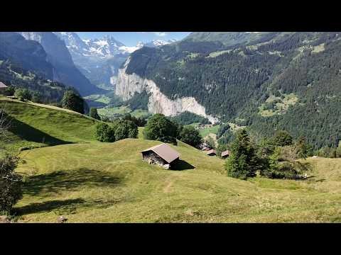 Kleine Scheidegg to Lauterbrunnen (4K)