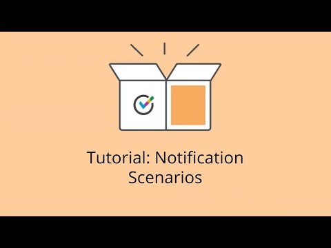 Tutorial for Notification scenario