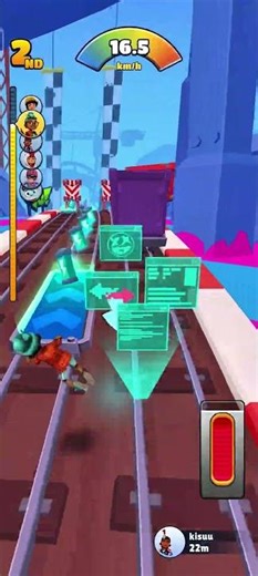 subway surfers show down race by Andy #trending #shorts #sybotv