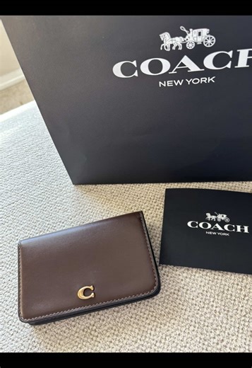 Dreaming of the Perfect Coach Wallet