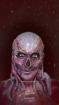 Vecna Makeup Tutorial | Maria Pol #strangerthings #vecna #sfxmakeup