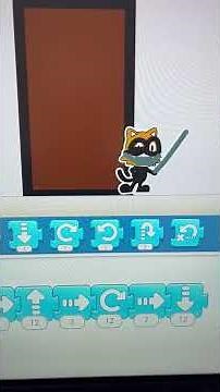 Programa con Scratch Jr con los pequeños una aventura ninja con movimiento y herramientas de dibujo.