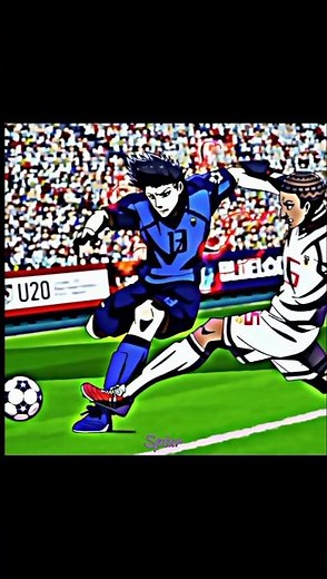 Barou chop Dribbling🥶⚽ #anime #bluelock