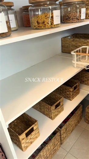 Snack restock 🍭🍿🫐 #asmrrestock #organization #snackrestock #fyp #organization