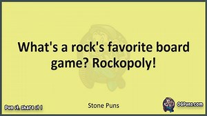 Stone - Jokes, Puns, Wordplays, and Laughter