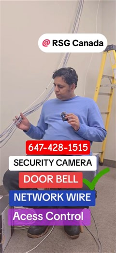 security camera, access control and doorbell installation tips #securitycamera #surveillancecamera