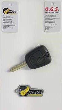 Citroen/ Peugeot key battery replacement
