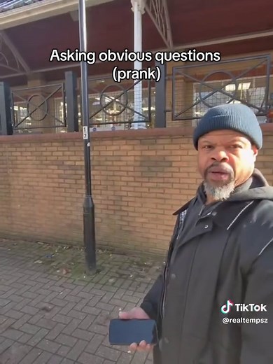Asking Obvious Questions at the Bus Stop Prank
