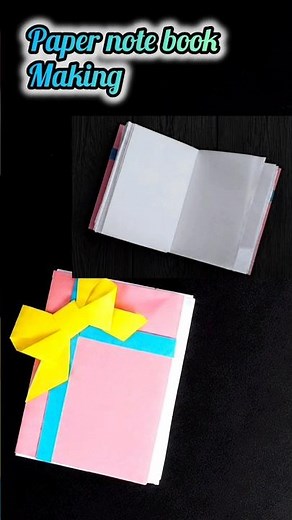 DIY paper notebook making | #shorts #diy #craft #trending #viral