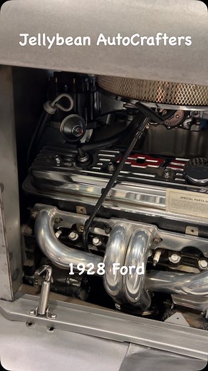 We have the 1928 Ford at the @vanautoshow. Come by and see this great build and say hello. #hotrod #performance #ford #metal #chevy #custom #build #shop #show | Jellybean Autocrafters Ltd.