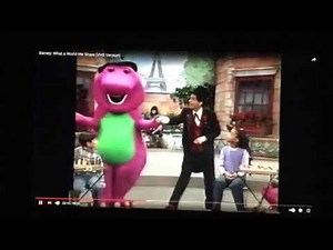 Barney & Friends Barney Kids Maurice The Magician Visits France Normal And Slow 1999
