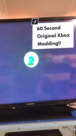 Original Xbox modding in 60 seconds #xbox #gaming #tech #techtok #mods