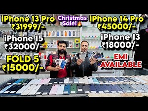 Biggest iPhone Sale Ever🔥| Cheapest iPhone Market | Second Hand Mobile | iPhone 17 Pro iPhone 15