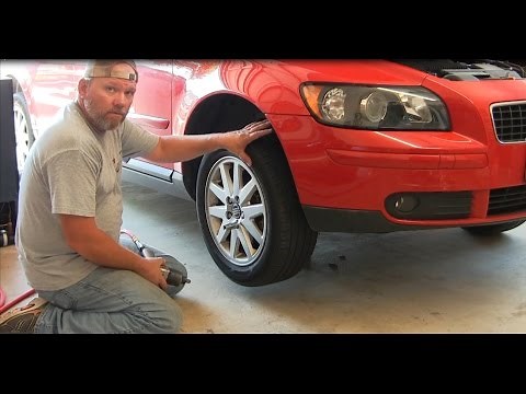 How To Replace an Alternator on a 2006 Volvo S40 T5 Part 1 Removal