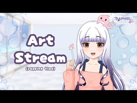 《Art Stream》Drawing Moco-chan today! #DaphiSwim #DaphiDraws