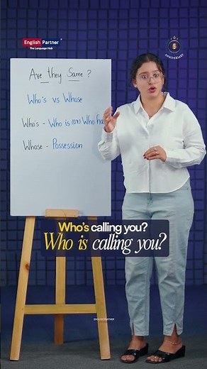 Who’s vs Whose | Easy Explanation for Beginners | English Partners | +91 9629473928