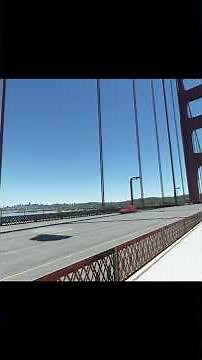 Flyby over Golden Gate Bridge at Mach 10 speed #shorts