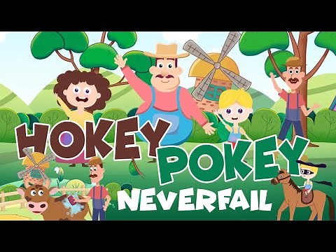 Hokey Pokey Sing along video for kids