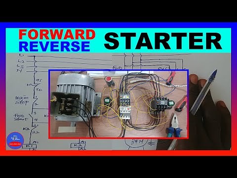 Forward and Reverse motor starter | forward reverse starter