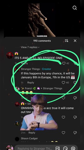 I am freaking out rn 😬 #strangerthings5 #strangerthingsseason5 #conformitygate #conformitygatestrangerthings