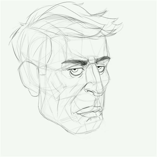 Watch this male face come to life ✨ | Beginner Sketching