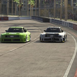 We love this.. the racing. The broadcast call. The @imsa_racing Vintage Series delivers at Long Beach! Thanks to Craig King for sending in the replay. . . . #racing #simracing #iracing #motorsport | iRacing