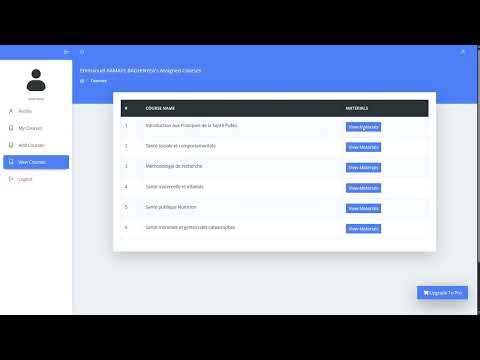 How to login into LMS as an instructor or Lecturer. use your email address as username and password