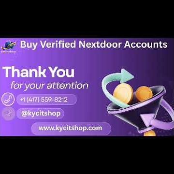 Best 06Marketplaces to Buy and Verified Nextdoor Accounts