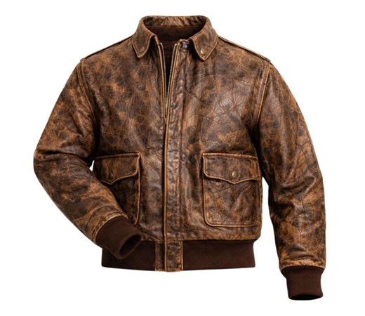 Men’s A2 Leather Bomber Jacket Genuine Cowhide Leather Jacket Brown Air Force Pilot Vintage Coat Handmade - Etsy