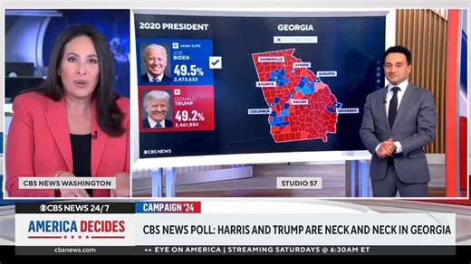 5.8K views · 73 reactions | As early voting gets underway in Georgia, CBS News Elections & Surveys Director Anthony Salvanto gives an insiders guide on how to watch the battleground state and its vote: | CBS News | Facebook