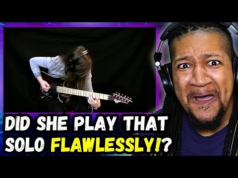 Reacting to Tina S - Through the Fire and Flames (Dragon Force Cover)