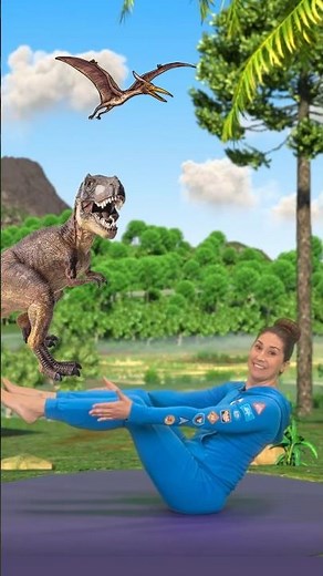 Let's Row to Jurassic Park! 🚣 🦖 Fun Dinosaur Videos for Kids!