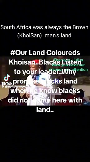so khoisan have the rights to the land not the other Africans????