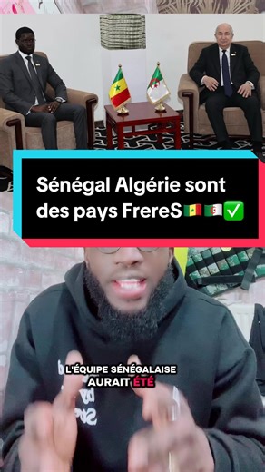 Conflit Sénégal - Algérie : Équipe en Otage ?