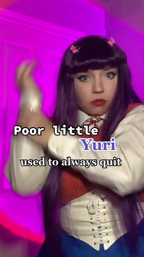 Yuri Cosplay from Doki Doki Literature Club