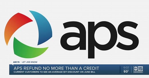APS 'refund' no more than a credit for current customers