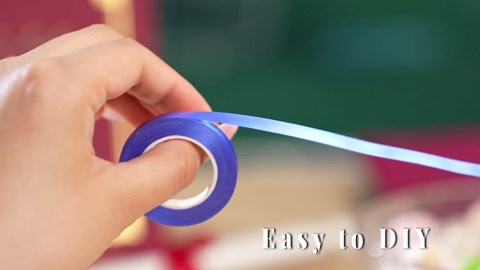 Glenmal Graduation Candy Lei Making Kit Plastic Lei Bags for Party Include 2 Inch x 110 yd Poly Tubing 3 Rolls Ribbon Graduation Bags Crafts for Party Supplies(Classic)