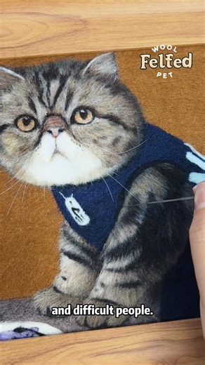 Wool felt is not just a work of art, it is a witness of love and a carrier of emotion.