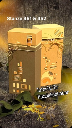 Petra Prüssing | Die neue Box in Box, die zusammen mit @leinedesign entstanden ist, ist auch das richtige für Puzzleliebhaber ! In die Außenbox wird das... | Instagram